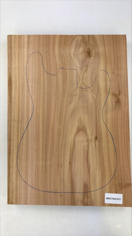 Body Western Red Cedar, 1-pc., Unique Piece #013